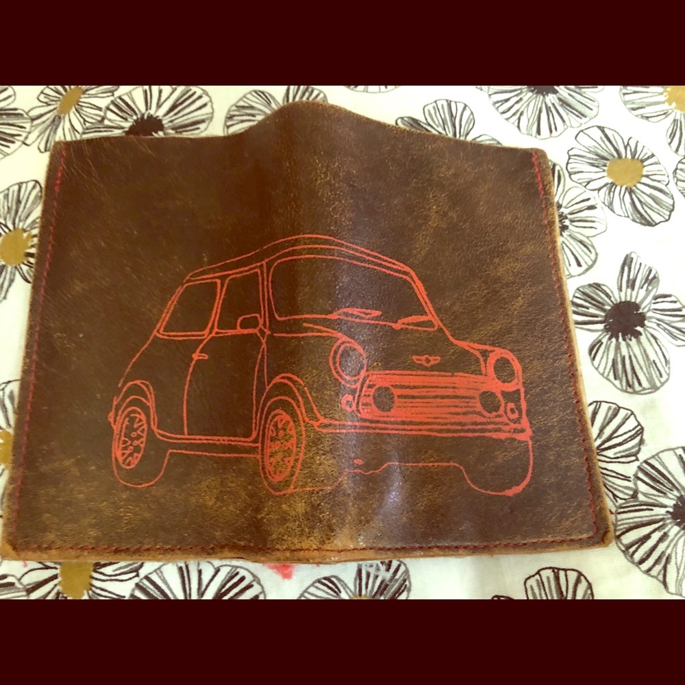Wallet handmade in England
